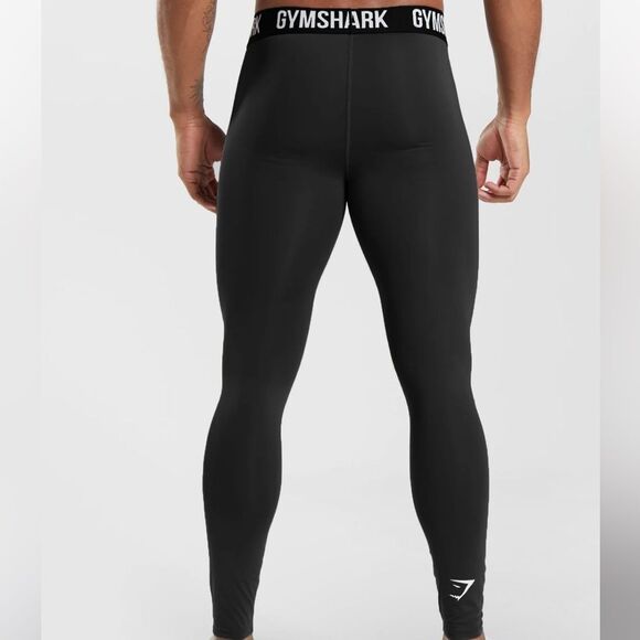 GYMSHARK ELEMENT BASELAYER LEGGINGS
Compression Fit Black Small New without pckg - Picture 2 of 5